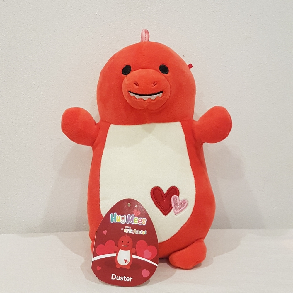 Duster 10" Squishmallow Red Dino Hug Me